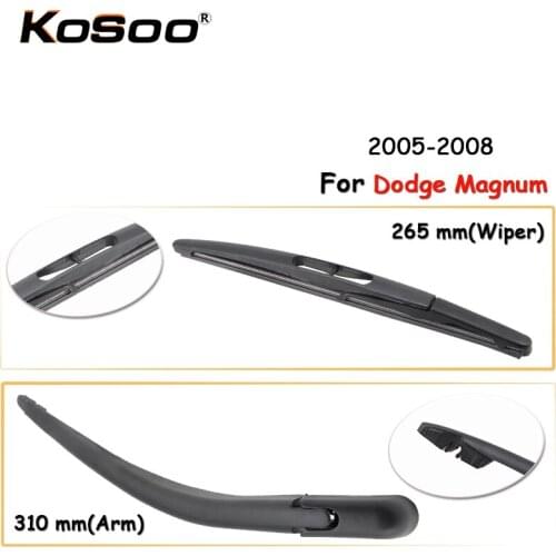 KOSOO Auto Rear Window Windshield Wiper Blades Arm Car Wiper Blade For Dodge Magnum,265mm 2005-2008 ,Car Accessories Styling