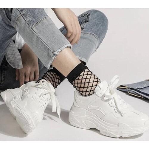 2020 New Summer White Mesh Women Sneakers Fashion Thick Bottom Womens Platform Sneakers Casual Shoes Zapatos De Mujer
