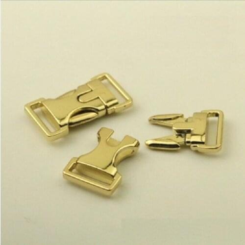 10pcs/lot) Luggage metal card lock steel lock 1.5 cm inner diameter waist bag mortise lock scissors mortise lock