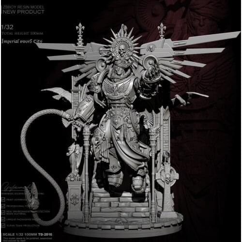 100mm Resin model kits figure colorless and self-assembled TD-2816