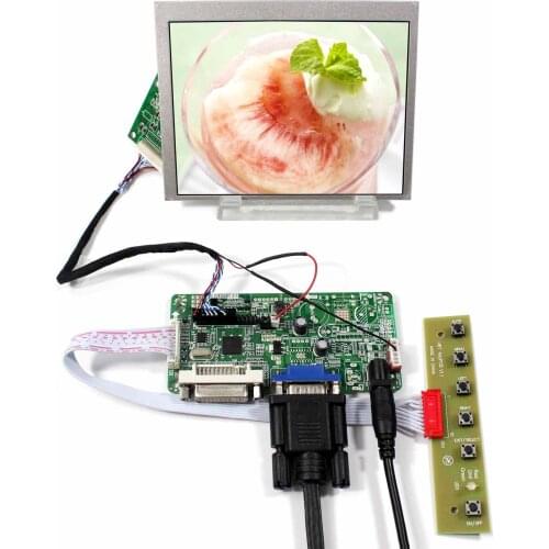 5.6inch AT056TN53 640X480 LCD Screen with LCD Controller Board for Car GPS Display / Video Door Phone/ DVD Player / Industry LCD