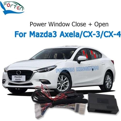 Forten Kingdom Car Auto Window Lift Close Closer Open Kit Module For Mazda 2 2016+ / Mazda 3 2014+ / CX-3 / CX-4