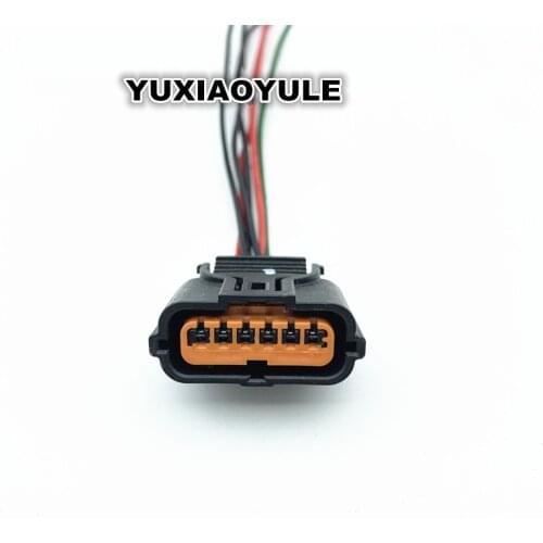 6 Pin/Way Female Automotive PDC Connector Reverse Sensor Reversing Radar Plug Wire Harness Pigtail For HYUNDAI KIA HP286-06021