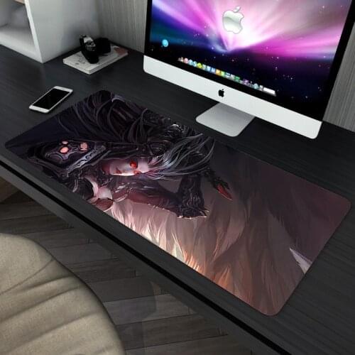 Large Size Gaming Mouse Natural Rubber Game Mouse Table Mat 60x30cm For Game Lovers Game Keyboard Mouse Pad War Of Warcraft