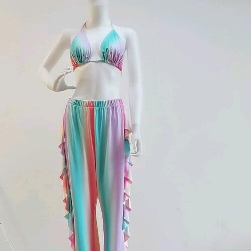 Custom sexy plus size candy color 2 piece bikini sets bathing suits women 2021 swimwear