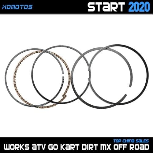56mm Piston Rings Kit For YX140 YinXiang 140cc 150cc 1P56FMJ Horizontal Engine Dirt Pit Bike Atv Quad Parts