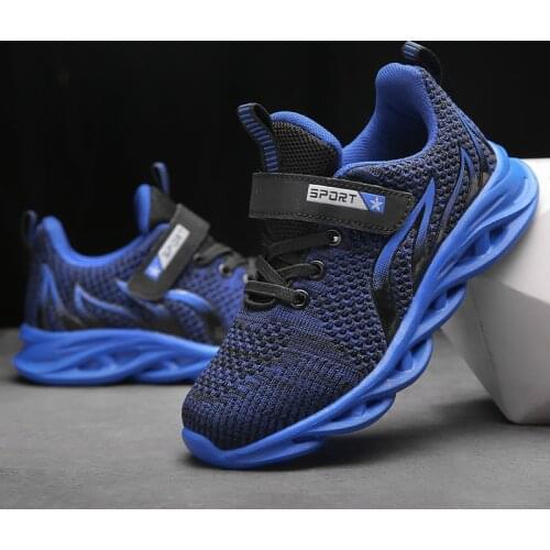 New Boys Casual Walking Sneakers Kids Running Sneakers Summer Children Sport Shoes Breathable Mesh Lightweight Girls Tenis Shoes