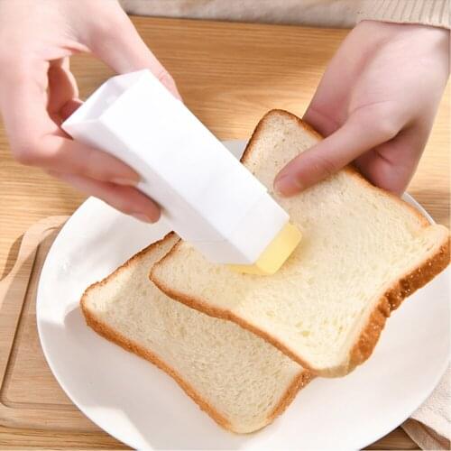 Kitchen Solid Butter Stick ApplicAtor Small Baking Tool Plastic Cheese Storage Box Container