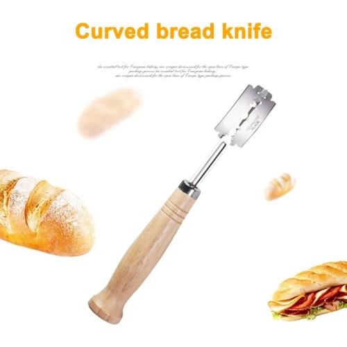 Stainless Steel Blades Bread Cutter for Slashing Scoring Bread Dough with 4 Blades NW