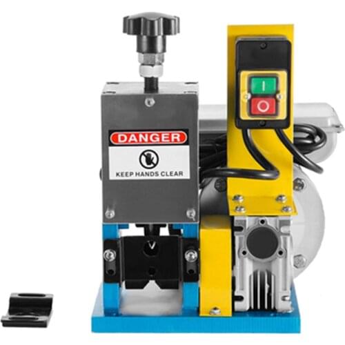 Cable Wire Stripping Machine 1.5-25mm Automatic Electric Wire Stripping Machine 1 Channel Portable Wire Stripper Machine Tool