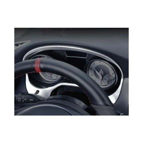 For Mercedes Benz GLA X156 2014 2015 Matte Interior Instrument Dashboard Panel Trim Cover Bezel Strip Molding Garnish