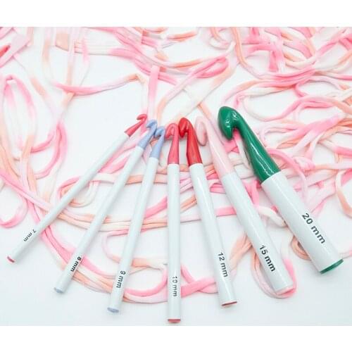 DIY Crochet Hooks Knitting Needles Set Home Use Sewing Tool Craft Case Crochet Agulha Set Weaving Sewing Tool