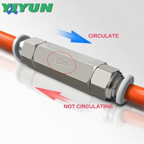 CV-01 CV-02 CV-03 CV-04 Pneumatic check valve Straight valve check valve CV series