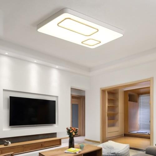 New LED Ceiling Lights for Living Room Bedroom Study Room Indoor Lighting Home Modern Refreshing Dimmable Mounted 110V 220V