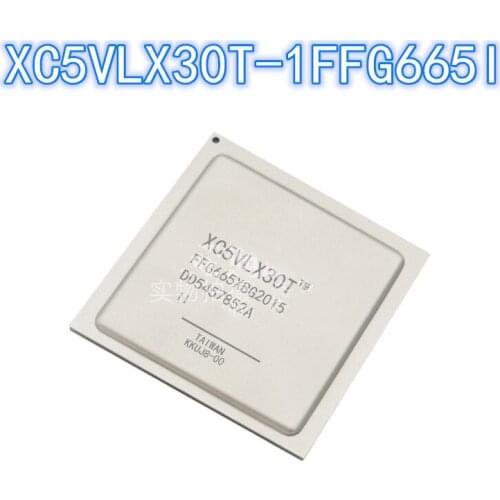 1PCS Original XC5VLX30T-1FFG665I BGA-665 XC5VLX30T BGA665 Embedded-FPGA Field Programmable Gate Array
