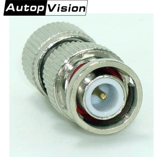 100pcs/Lot BNC LOTUS FLOWER Male to Cable Connector Coaxial Adapter Coupler for CCTV Camera