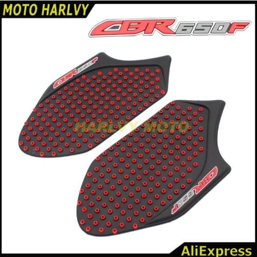 100% high quality Tank Traction Pad Side Decal Gas Knee Protector For Honda CBR650F CB650F CBR CB 650 F 2014-2016 15