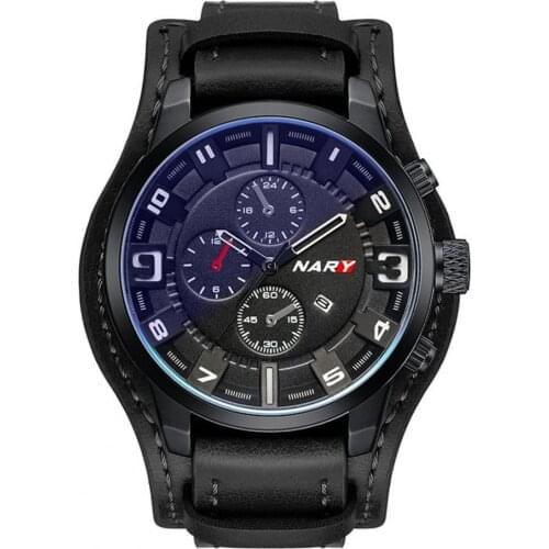 Mens watches top luxury 2021 automatic round Leather strap male Quartz Wristwatches mechanical watch men orologio uomo