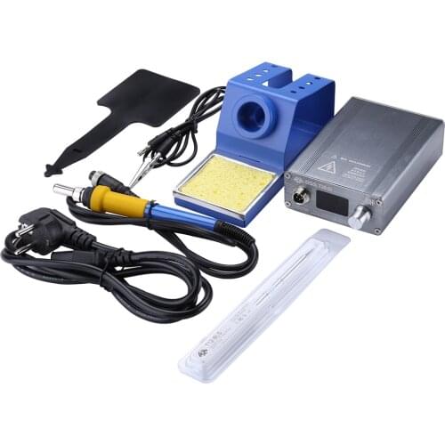 AC 110-230V T12 Digital Soldering Station Quick Heating 72W Soldering Iron Temperature Controller BGA Welding Solder Iron