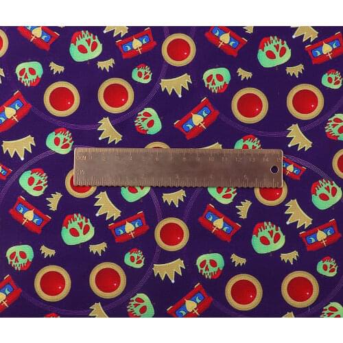 Diy 50 * 140cm/piece cartoon polyster and cotton fabric printed polyester fabric sewing home textile clothing patch patchwork