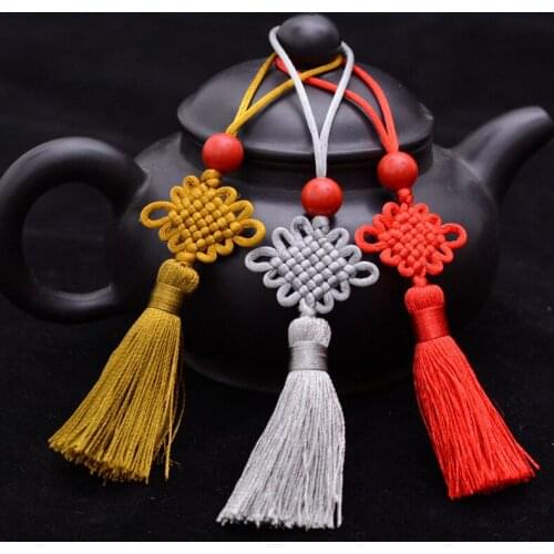 Tassels Fringe Edging Curtains chinese knot Key Earring Charm Pendant Trim Craft Accessories Jewelry Making