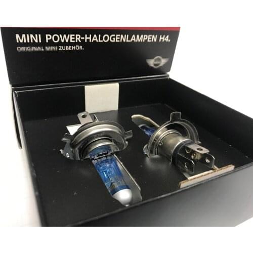 Brand New LED Material MINI Power Halogen Lamps Mini Cooper R50 R52 R53 R55 R56 R57 R58 R59 R60 R61 Set of Tow (1 Pcs/Set)