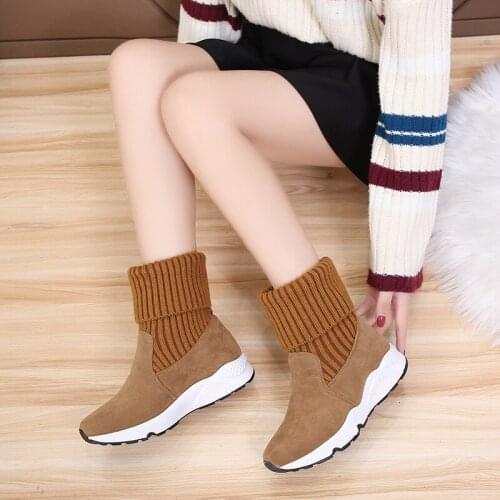 New Winter Casual Women Shoes Cold Protection Ladies Sneakers Add Cotton Keeping Warm Snow Boots Female Boots