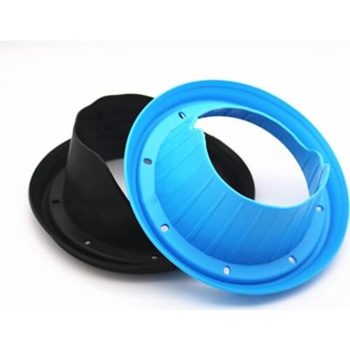 A Pair of 6.5-inch Soft Silicone Pad Car Speaker Waterproof and Dustproof Cover To Protect The Horn Pad Car Speaker Shock-absorb