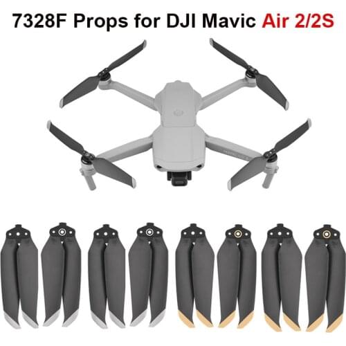 7238F Propellers for DJI Mavic Air 2/2S Drone Low Noise Props Blade Wing Fan for DJI Mavic Air 2S/Air 2 Drone Accessories