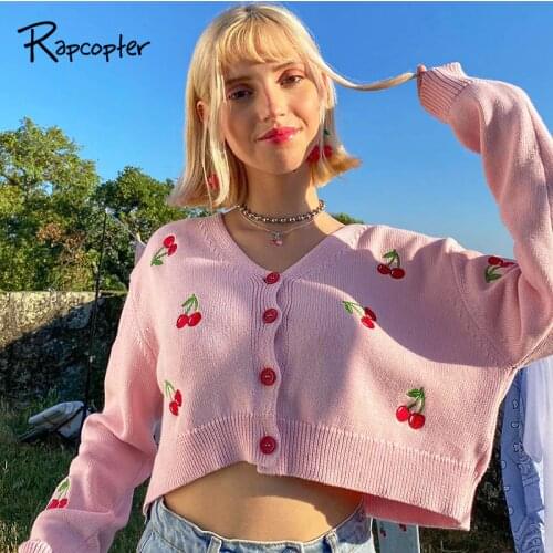 Rapcopter Women's Knitted Cardigans