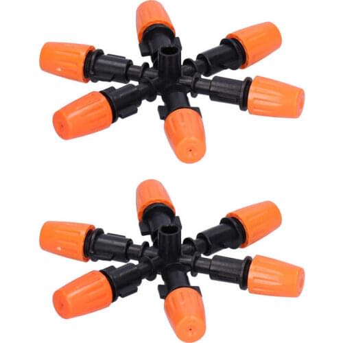 Garden Spray Head Simple and Convenient Misting Nozzle Wear‑resistant and Corrosion‑resistant for Most People for Greenhouse