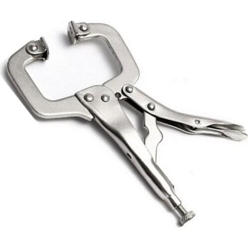 Power pliers welding fixed pliers full size 6 inch c-shaped power pliers manual clamp multi-function pliers