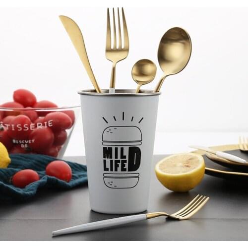 Hot Sale aparelho de jantar silverware stainless steel talheres Gold cutlery fork spoon knife dining giftbox set нож вилка