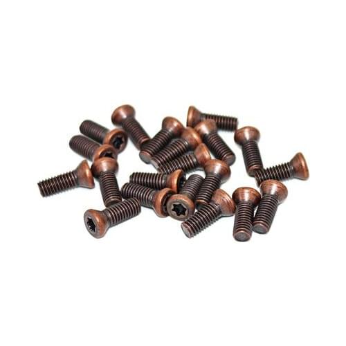 10pcs M1.6 M2 M2.5 M3 M3.5 M4 M5 plum blossom screws CNC accessories screw milling cutter bolts knife handle dedicated bolt