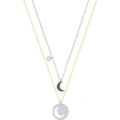 High Quality New Sleeve Crystal Blessing Chain Female Jewelry, Luxury Necklace Women Jewelry Mothers Day Christmas Gift