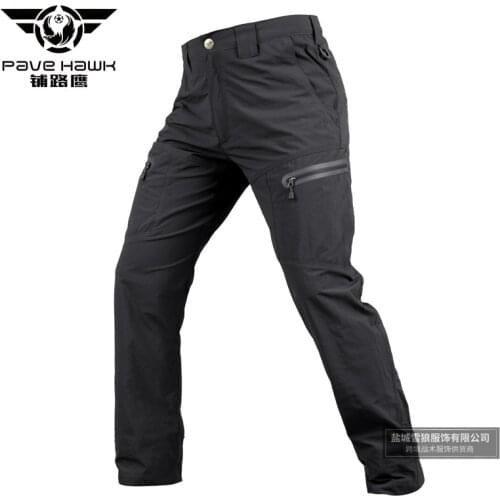 High quality 2020 outdoors Urban tactical quick-drying Zipper pocket military enthusiasts commando cargo Overalls combat pants