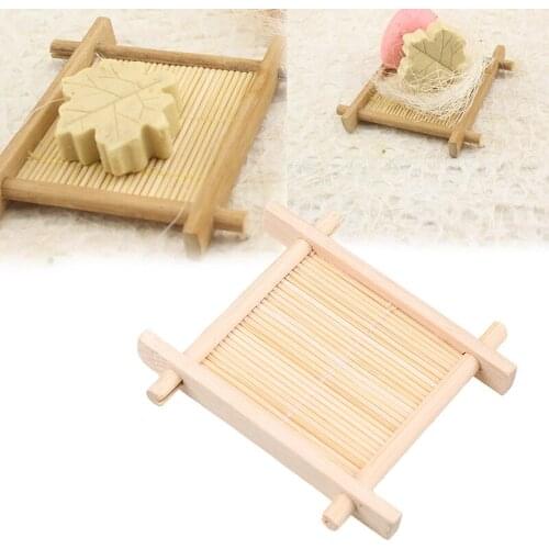WCIC Wooden Soap Dishes For The Bathroom