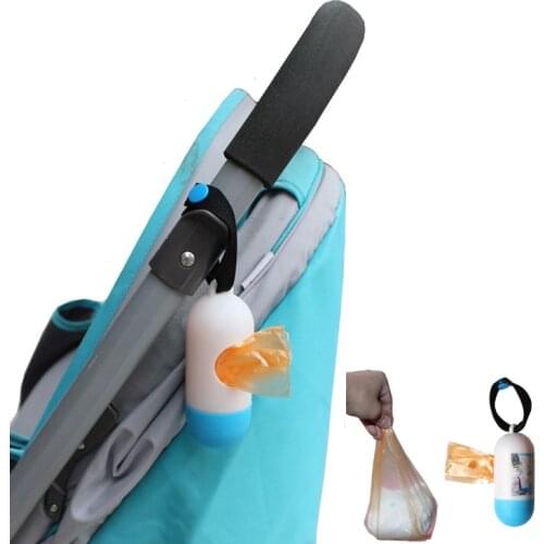 1single roll New Baby Diaper Abandoned Bag Portable Garbage Bag Case Box Removable Box Diaper Bag Baby Stroller Accessories