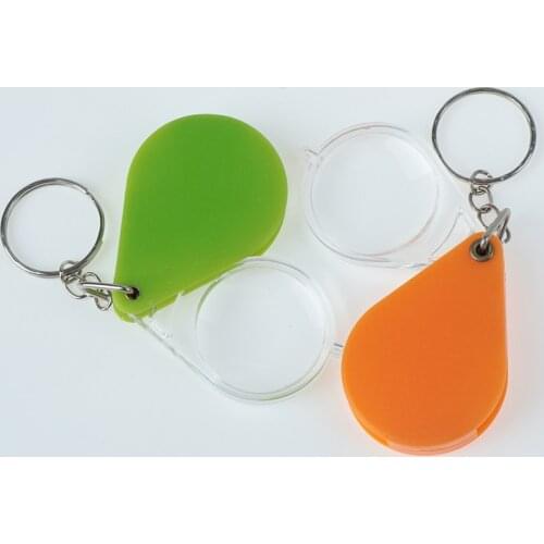 1PC Mini Pocket 10X Magnifier Magnifying Glass Loupe Travel Camping Magnifier