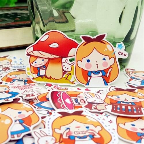 40 pcs/pack Paper nime cute family maid Sticker Toys The Luggage Stickers For Moto Car & Suitcase Cool Fashion Laptop stickers