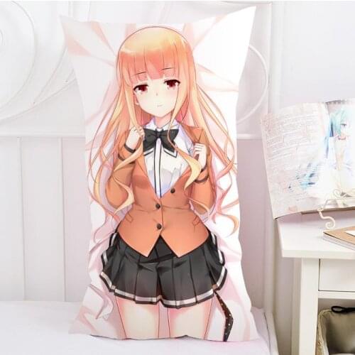 Anime Cartoon Ms. Koizumi Loves Ramen Noodles Hugging ectangle Pillow Case Pillow Cover Pilllowcase Cushion Gift