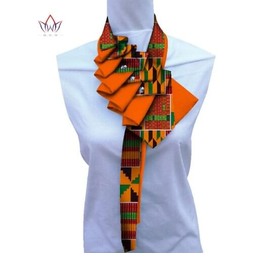 Bintarealwax New Necklace Bazin Riche African Handmade Diamond Splicing for Women Accessories Personality Customized Gift WYB135