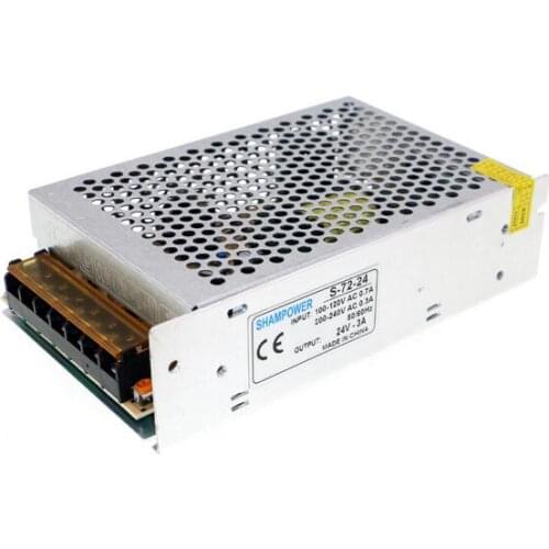 DC 24V Power supply and power module 3A 72W Switch Power Supply Transformer for LED Strip Light