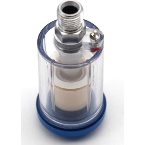 1/4'' Airbrush Water Oil Separator Inline Air Hose Filter Moisture Trap For Compressor Paint Spray Gun