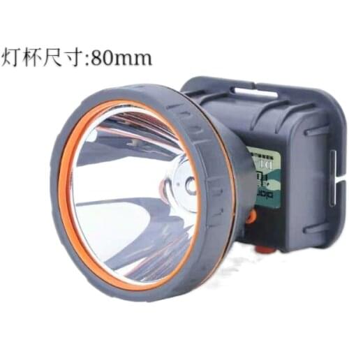 DL-228LED light Bai Huangguang lithium bis waterproof work light head mounted headlight lamp miner