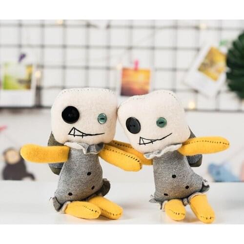 Its Okay To Not Be Okay Nightmare Doll Soft Toys Keychain pendant Stuffed Horror Monsters Ghost Toy for Girl TV Series Fans Toy