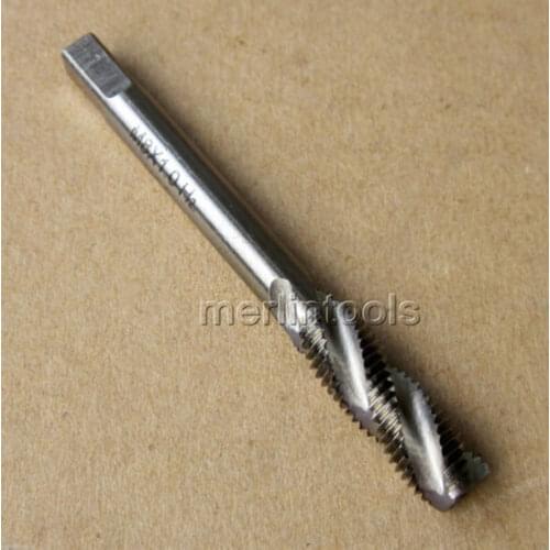 M8 x 1.0 Metric HSS Spiral Right hand Tap