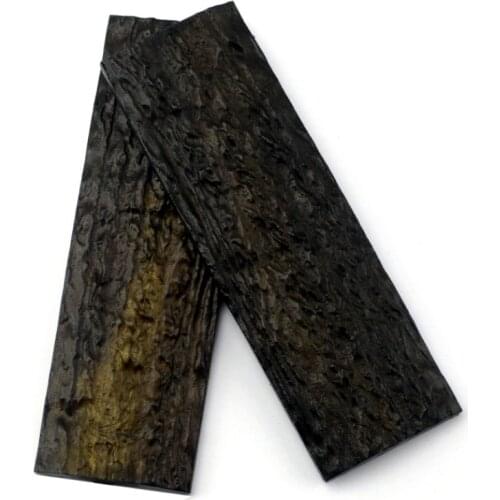 2 Pieces Knife Handle Patch Cutter Grip No-slip POM Resin Material for DIY Knife Handle Making Resin Material 130x42x7.5mm