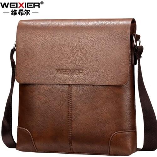 New Arrival Fashion Men Crossbody Bag Briefcase Business Leather Designer Casual Shoulder Bag 50PCS/lot