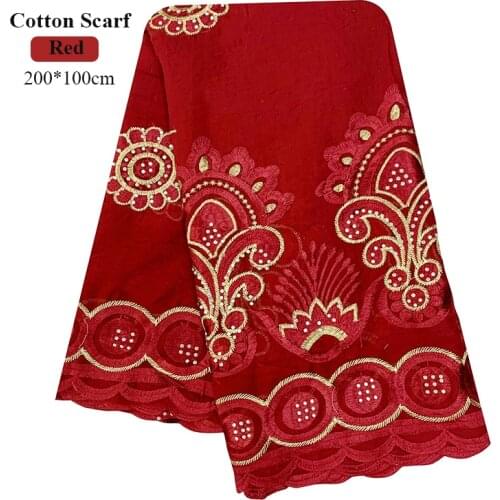 New Dubai African Women Cotton Scarf Big Size Cotton Shawls Muslim Women Pray Scarf EC120